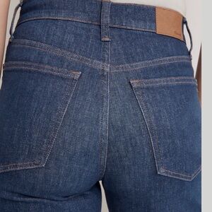 Madewell High-Rise Dark Blue Denim Jeans